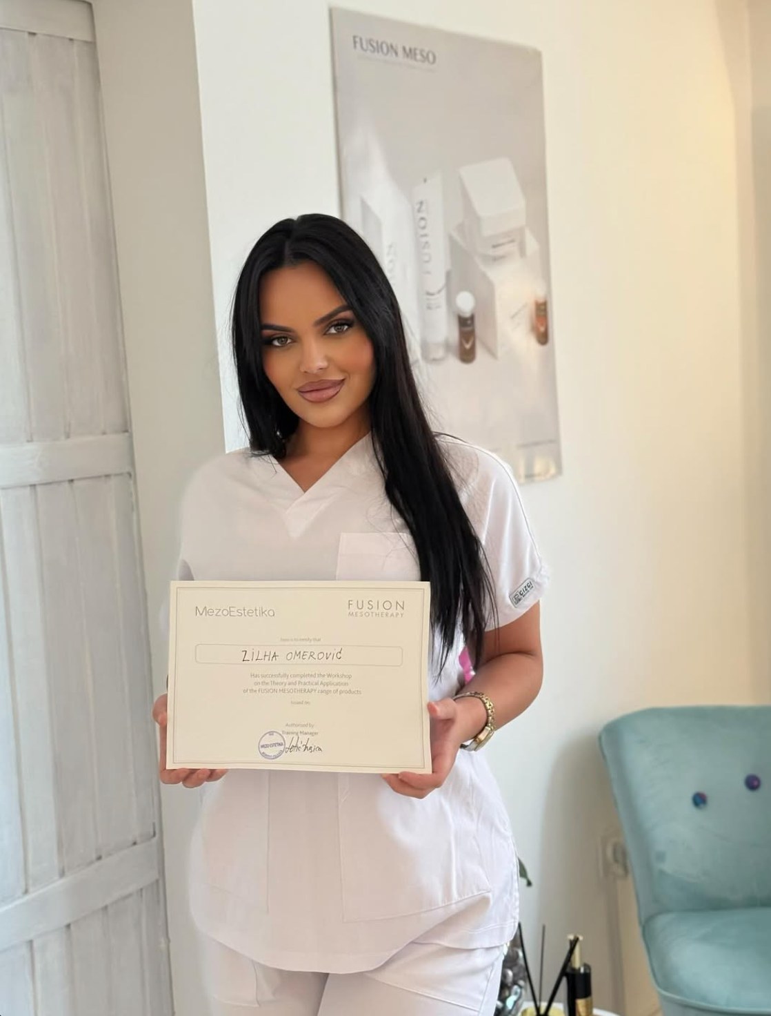 Zilha Omerović u Z Skin Beauty Room studiju